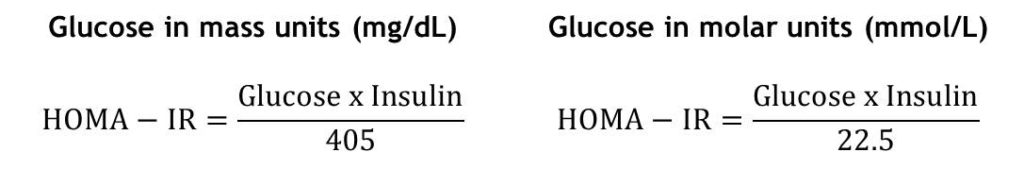 inzulin rezisztencia homa index