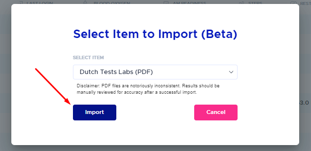 select import