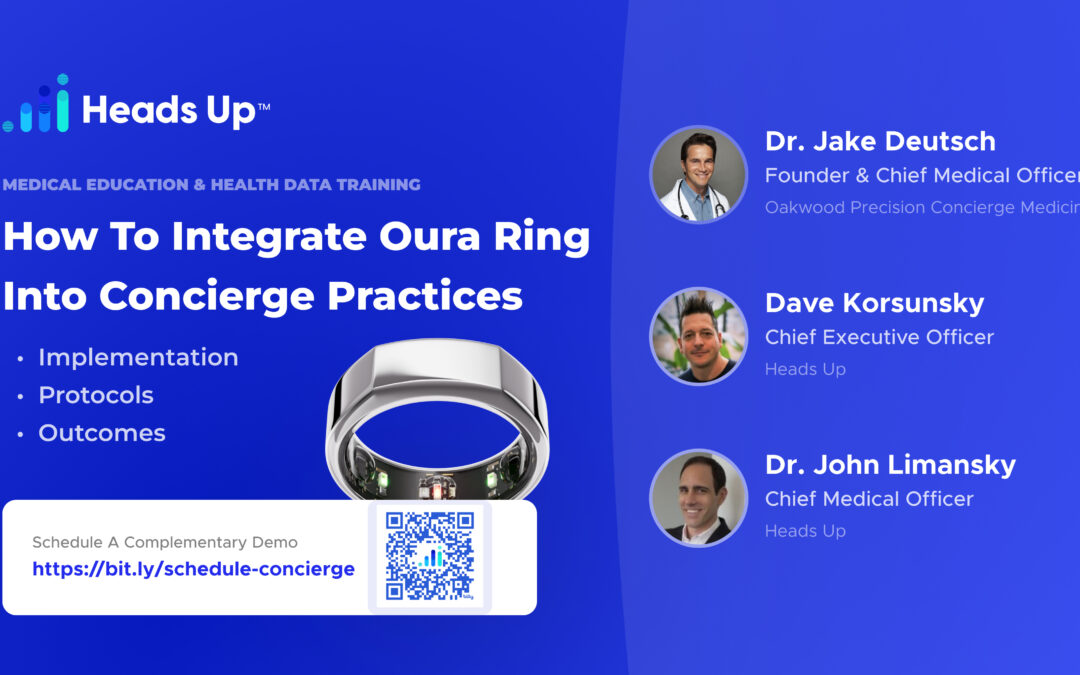 How To Integrate Oura Ring Into Concierge Medicine Practices