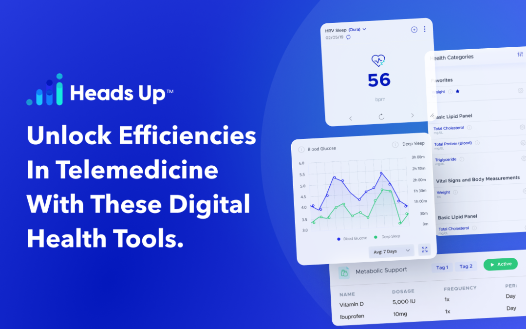 Unlock Efficiencies in Telemedicine With These Digital Health Tools.