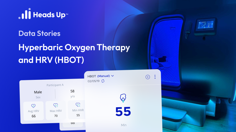 Data stories: Hyperbaric Oxygen Therapy and Oura HRV