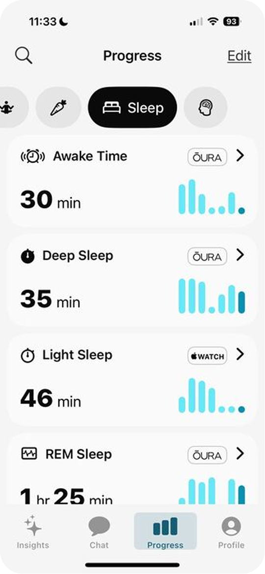 Health Data Tracking App