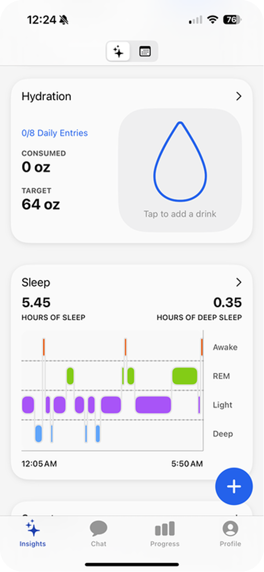 Health Data Mobile Tracking App