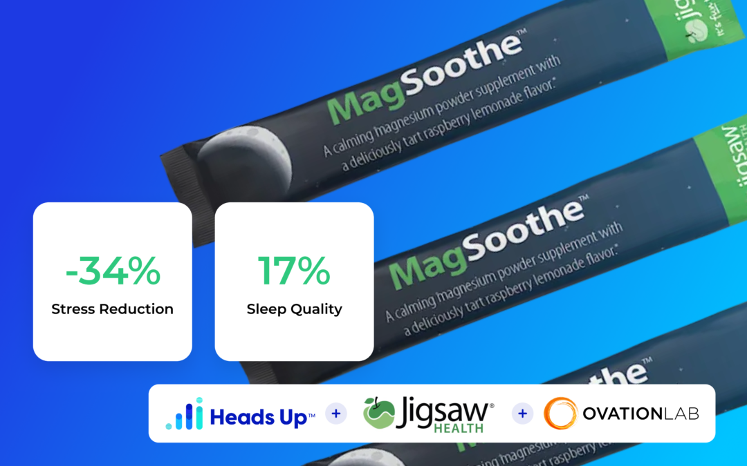How a 4-Week Human Clinical Trial Study Helped Jigsaw MagSoothe® Back Its Promises With Oura Ring Data